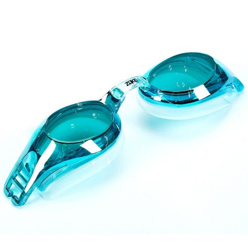  William 337 Schwimmen-Schutzbrille-Silikon-Schwimmen-Glaeser Anti-Fog ueberzogene Schwimmen-Schutzbrille (Farbe : A)