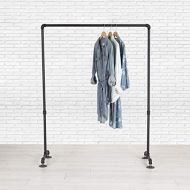 Industrial Pipe Clothing Rack by William Roberts Vintage