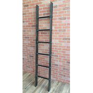 Industrial Cedar Wood Pipe Ladder Display by William Roberts Vintage