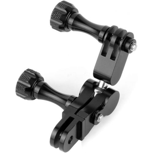  Williamcr 360 Degree Aluminum Ball Joint Swivel Buckle Arm Mount Extension Compatible with GoPro Hero 9/8/7/(2018)/6/5/4 Black,Hero 3+,DJI Osmo Action,AKASO/Campark/YI Action Camera