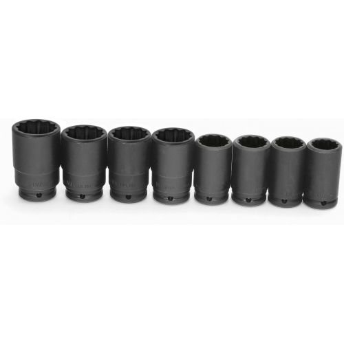  Williams 33931 34-Inch Drive Socket with Rail and Clip, 17-Piece