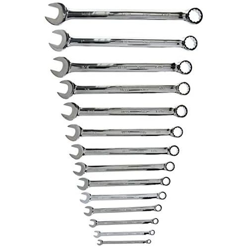  Williams 11008 High Polished Wrench Set, 14-Inch - 1-116-Inch, 14-Piece
