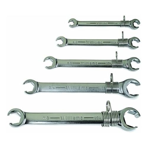  Williams WS-14-TH Flare Nut Wrench Set, 5-Piece