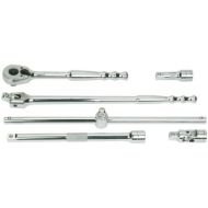 Williams 32920 6-Piece 12-Inch Drive Ratchet and Drive Tool Set