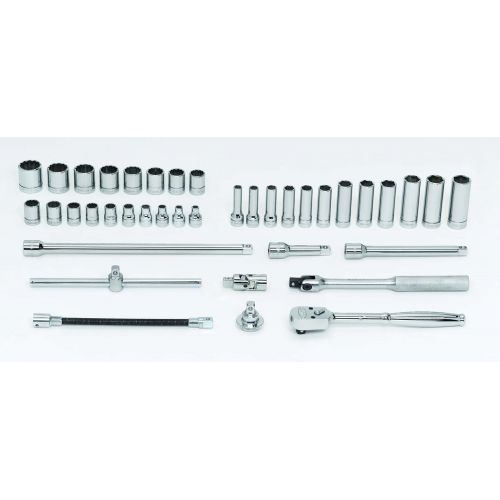  Williams MSB-39FTB 39-Piece 38-Inch Drive Socket and Drive Tool Set with Toolbox