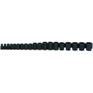 Williams WS-4-19RC 19-Piece 12-Inch Drive Shallow 6 Point Impact Socket Set