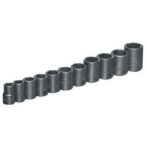  Williams WS-4-19RC 19-Piece 12-Inch Drive Shallow 6 Point Impact Socket Set