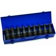Williams 38903 9-Piece 34-Inch Drive Hex Driver Impact Socket Set
