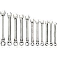 Williams WS-1121NRC Combo Ratcheting Wrench Set, 38-Inch - 1-Inch, 11-Piece