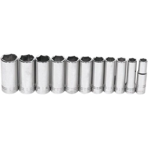  Williams WSSD-11HRC 11-Piece 12-Inch Drive Deep 6 Point Socket Set