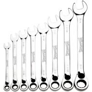 Williams WS-1168RC 8-Piece Reversible Ratcheting Combination Wrench Set