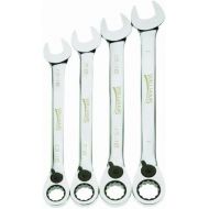 Williams WS-1164RC 4-Piece Reversible Ratcheting Combination Wrench Set