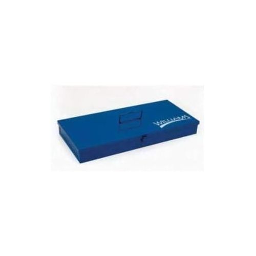  Williams TB-104 Blue Toolbox, 25 by 9 by 2-Inch