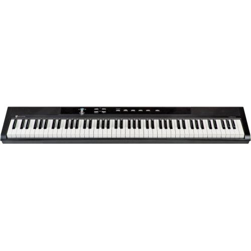  Williams Legato 88-Key Home Digital Piano with Power Supply and Sustain Pedal - Satin Black