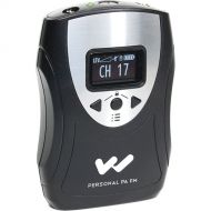 Williams Sound PPA T46 Personal PA Bodypack Transmitter (Black & Silver)
