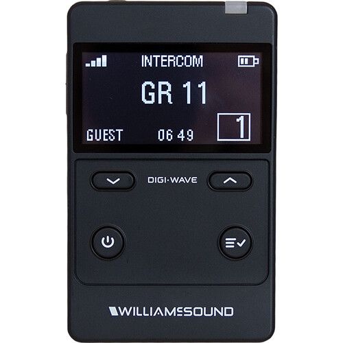  Williams Sound DLR 400 RCH Digi-Wave 400 Receiver with Rechargeable Battery