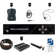 Williams Sound FM Plus Large-Area Dual FM/Wi-Fi Assist Listen Syst:24 FM R37N R/Coaxial Cable