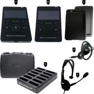 Williams Sound Digi-Wave 400 Series Rechargeable Interpretation System for 3 Presenters and 21 Listeners