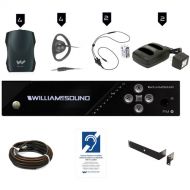 Williams Sound FM 557 Pro Wi-Fi, Dual FM, and Dante Assistive Listening System