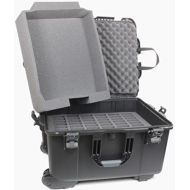 Williams Sound CCS 054 Large Heavy-duty Carry Case with 60 Slots + Tray Fits with All Williams Sound Body-pack Transmitters and Receivers; Ideal for Conferences, Tour Guide Systems