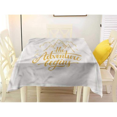  WilliamsDecor Picnic Cloth Adventure,Traveler Woman Sunset Picnic Cloth W 54 x L 54