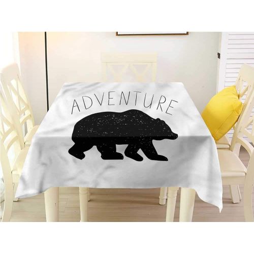  WilliamsDecor Picnic Cloth Adventure,Traveler Woman Sunset Picnic Cloth W 54 x L 54