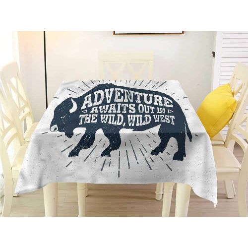  WilliamsDecor Picnic Cloth Adventure,Traveler Woman Sunset Picnic Cloth W 54 x L 54