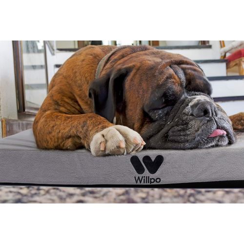  [아마존베스트]Willpo Certipur-US Memory Foam Camping Mattress【Single:75x30x2.75 Twin 75x38x2.75】 Portable Sleeping Pad Floor Guest Bed Lightweight Outdoor Tent Mattress Removable Waterproof Cove