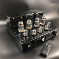 Willsenton R8 KT88/EL34 x4 Tube Integrated AMP Power Amplifier Headphone (Black)