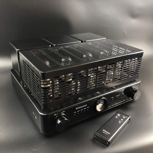  Willsenton R8 KT88/EL34 x4 Tube Integrated AMP Power Amplifier Headphone (Black)