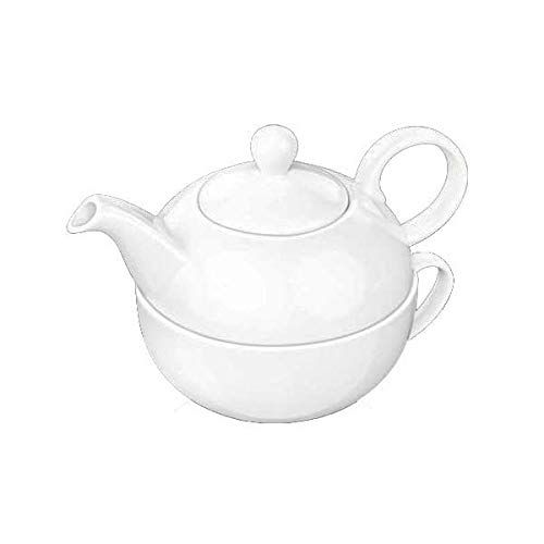  Wilmax England Tea Set, Teapot 13 Oz | 375 ML & Cup 11 Oz | 340 ML