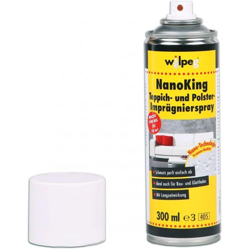  [아마존베스트]WILPEG NanoKing Carpet & Upholstery Waterproofing Spray 300 ml Care and Protection Spray