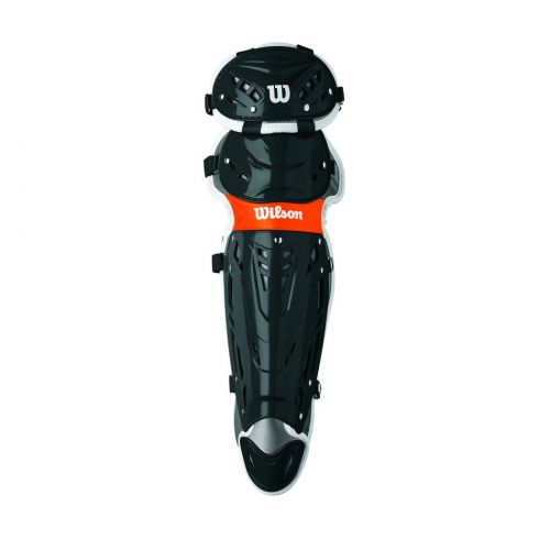 윌슨 Wilson Sports Wilson C1K Intermediate Catchers Gear Kit, BlackOrange Intermediate