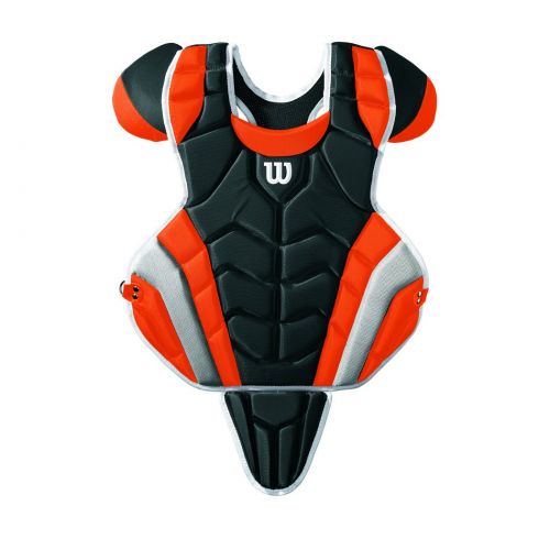 윌슨 Wilson Sports Wilson C1K Intermediate Catchers Gear Kit, BlackOrange Intermediate