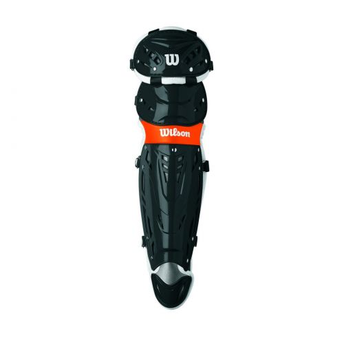 윌슨 Wilson Sports Wilson C1K Intermediate Catchers Gear Kit, BlackOrange Intermediate