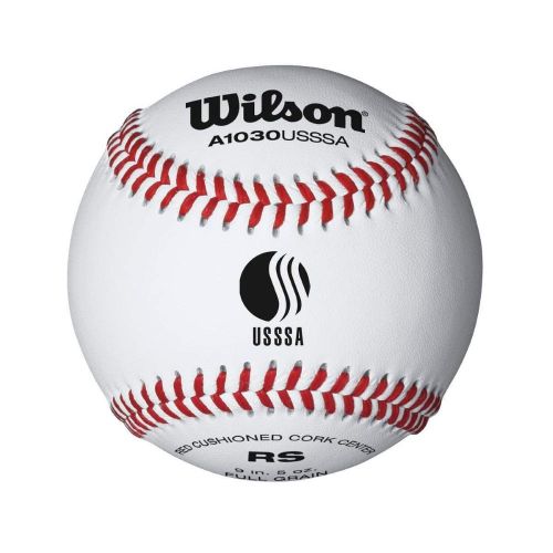 윌슨 Wilson USSSA Raised Seam Baseball 12 Pack