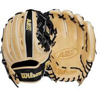 Wilson 2024 A2K 1786 11.5” Infield Baseball Glove - Right Hand Throw, Blonde/Black