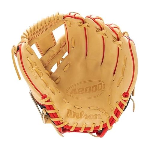 윌슨 WILSON,A2000 DP15 11.5/'' Baseball Glove:WBW100398115 Right Hand Thrower