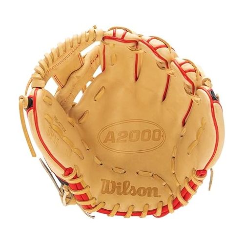 윌슨 WILSON,A2000 DP15 11.5/'' Baseball Glove:WBW100398115 Right Hand Thrower