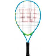 Wilson US Open Jr Tennis Racket, for Kids, Aluminium, Blue/Green