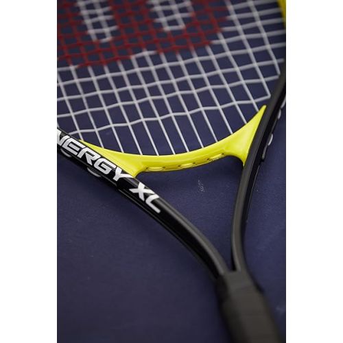 윌슨 Wilson Energy XL Adult Recreational Tennis Racket - Grip Size 3 - 4 3/8