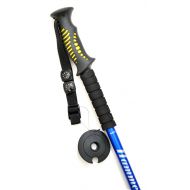 Hammers Blue Anti-Shock Hiking Trekking Pole Walking Stick 9BU w/Compass & Thermometer