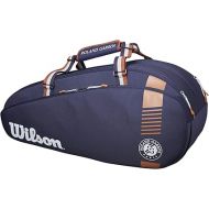 WILSON Roland Garros 6 Pack Tennis Bag - Navy/RedClay