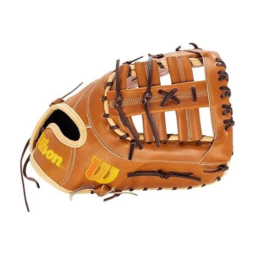 윌슨 Wilson 2023 A2000 A Chidester Game Model with SuperSkin WBW101017125 Fastpitch First Base Mitt-Left Hand Throw