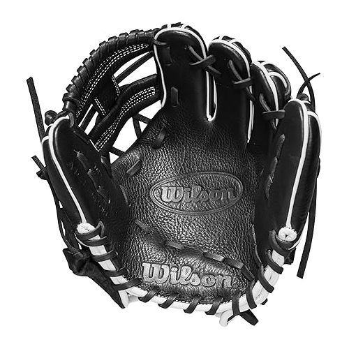 윌슨 Wilson Trainer Baseball Gloves - Black/Red