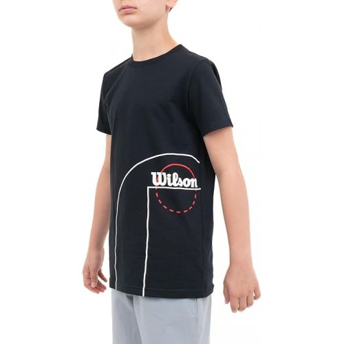 윌슨 WILSON Boys Short Sleeve Tee Shirt Tops-Stylish Youth T-Shirts for Everyday Occasions - Ideal Shirts for Boys