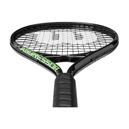 윌슨 Wilson Aggressor Adult Recreational Tennis Racket - Grip Size 3-4 3/8