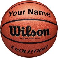 WILSON Customized Personalized Evolution Basketball Indoor Game Ball