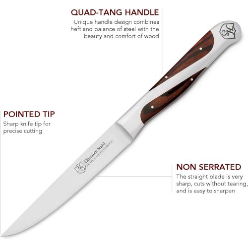 윌슨 Hammer Stahl 4 Piece Steak Knife Set