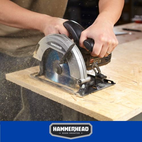 윌슨 [아마존베스트]Hammerhead 12-Amp 7-1/4 Inch Circular Saw with Saw Blade  HACS120